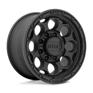 17X8.5 KMC KM541 DIRTY HARRY TEXTURED BLACK 8X180