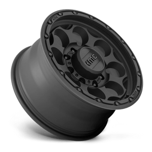 17X8.5 KMC KM541 DIRTY HARRY TEXTURED BLACK 8X180