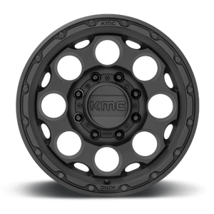 17X8.5 KMC KM541 DIRTY HARRY TEXTURED BLACK 8X180