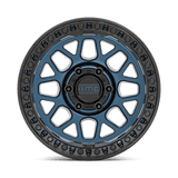 20X9 KMC KM549 GRS RIMS - MIDNIGHT BLUE W/ G-BLACK LIP 6X139.7