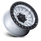 18X9 KMC KM552 IMS MACHINED W/ MATTE BLACK LIP 8X180