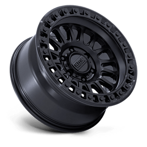 20X9 KMC KM552 IMS MATTE BLACK W/ GLOSS BLACK LIP 8X180