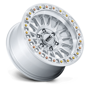 20X9 KMC KM552 IMS GLOSS SILVER W/ MACHINED FACE 5X127