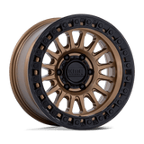 18X9 KMC KM552 IMS MATTE BRONZE W GLOSS BLACK LIP 8X170