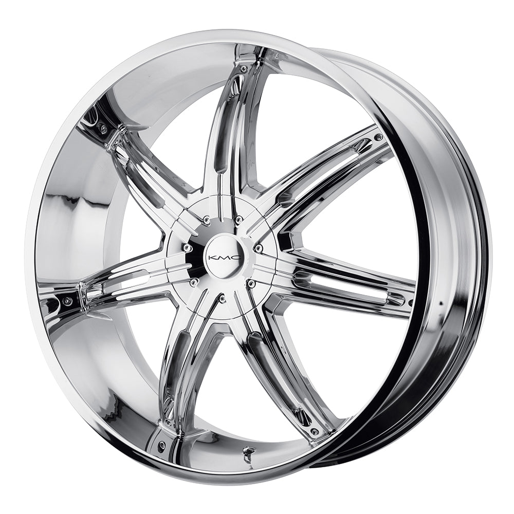 20X9 KMC KM665 SURGE CHROME 6X127/6X135