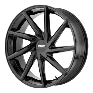 20X8.5 KMC KM705 BURST GLOSS BLACK 5X127
