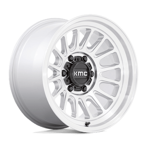 17X9 KMC KM724 IMPACT OL SILVER MACHINED 5X127