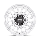 17X9 KMC KM724 IMPACT OL SILVER MACHINED 5X127