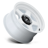 17X8.5 KMC KM728 LOBO GLOSS WHITE 6X120