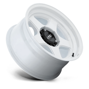 17X8.5 KMC KM728 LOBO GLOSS WHITE 6X120