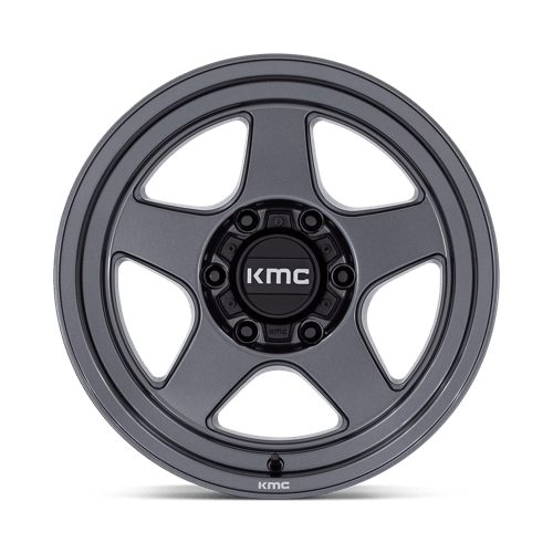 17X8.5 KMC KM728 LOBO MATTE ANTHRACITE 6X120