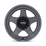 17X8.5 KMC KM728 LOBO MATTE ANTHRACITE 6X120
