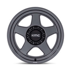 17X8.5 KMC KM728 LOBO MATTE ANTHRACITE 6X120