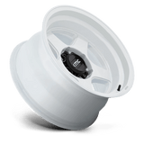 17X8.5 KMC KM728 LOBO GLOSS WHITE 6X135