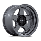 17X8.5 KMC KM728 LOBO MATTE ANTHRACITE 5X127