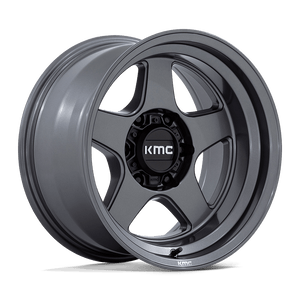 17X8.5 KMC KM728 LOBO MATTE ANTHRACITE 5X127