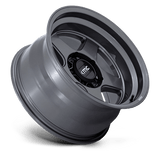 17X8.5 KMC KM728 LOBO MATTE ANTHRACITE 5X127