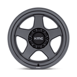 17X8.5 KMC KM728 LOBO MATTE ANTHRACITE 5X127