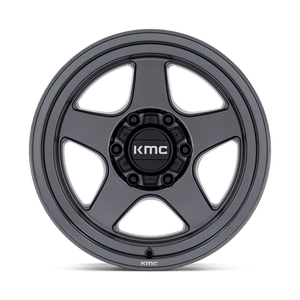 17X8.5 KMC KM728 LOBO MATTE ANTHRACITE 6X139.7