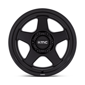 17X8.5 KMC KM728 LOBO MATTE BLACK 6X139.7