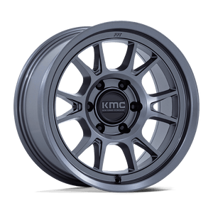 17X8.5 KMC KM729 RANGE MATTE ANTHRACITE 6X120