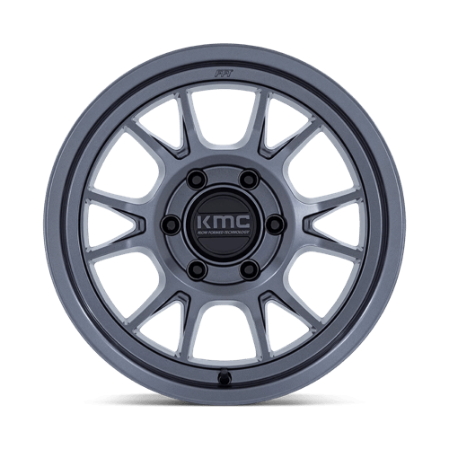 17X8.5 KMC KM729 RANGE MATTE ANTHRACITE 6X114.3