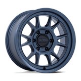 17X8.5 KMC KM729 RANGE METALLIC BLUE 6X114.3