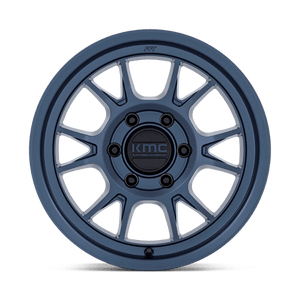 17X8.5 KMC KM729 RANGE METALLIC BLUE 6X114.3
