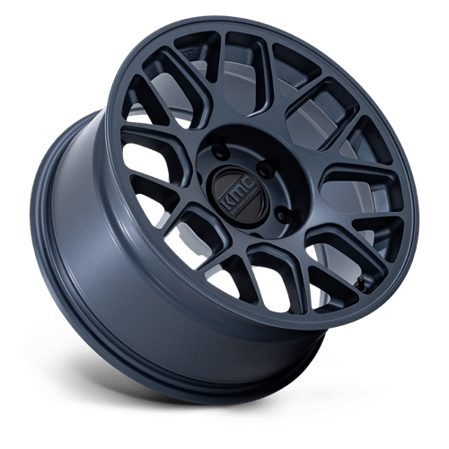 17X8.5 KMC KM730 HATCHET METALLIC BLUE 6X139.7