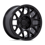 17X8.5 KMC KM730 HATCHET MATTE BLACK 6X135