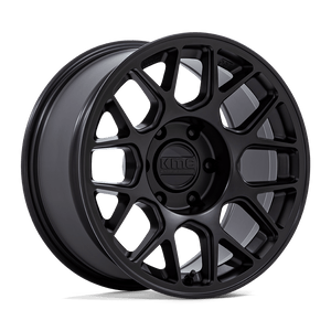 17X8.5 KMC KM730 HATCHET MATTE BLACK 6X120