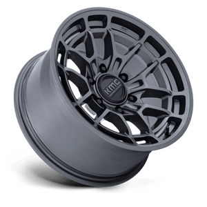 17X8.5 KMC KM732 ARCHER RIMS - GLOSS ANTHRACITE 6X139.7