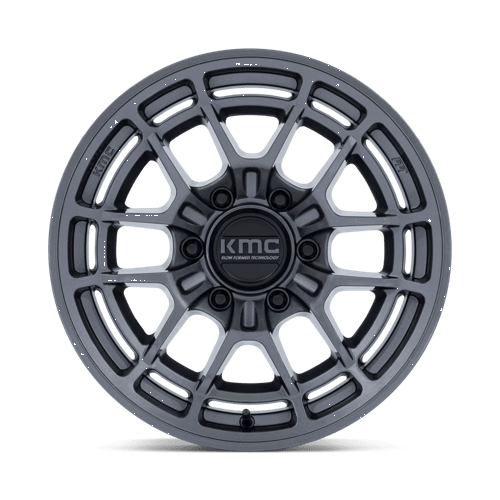 17X8.5 KMC KM732 ARCHER RIMS - GLOSS ANTHRACITE 6X139.7