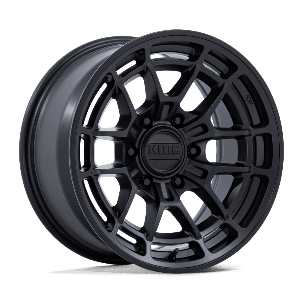 17X8.5 KMC KM732 ARCHER RIMS - MATTE BLACK 6X139.7