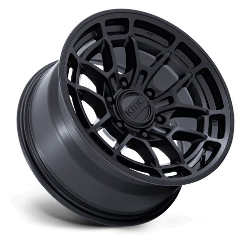 17X8.5 KMC KM732 ARCHER RIMS - MATTE BLACK 6X139.7