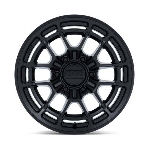 17X8.5 KMC KM732 ARCHER RIMS - MATTE BLACK 6X139.7