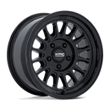 18X9 KMC KM733 IMPACT FFT GLOSS BLACK 8X165.1