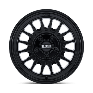 18X9 KMC KM733 IMPACT FFT GLOSS BLACK 8X170