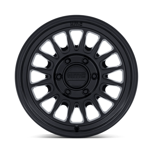 18X9 KMC KM733 IMPACT FFT MATTE BLACK 8X165.1