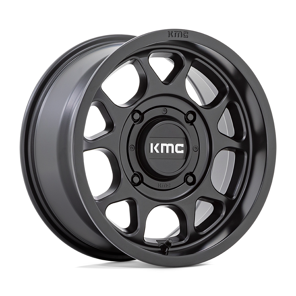 15X7 KMC Powersports KS137 TORO S UTV SATIN BLACK 4X156