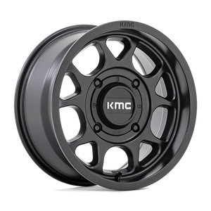 15X7 KMC Powersports KS137 TORO S UTV SATIN BLACK 4X156