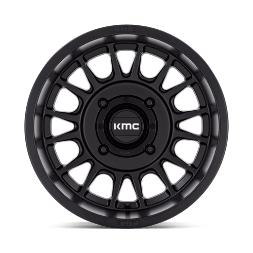 15X10 KMC Powersports KS138 IMPACT UTV SATIN BLACK 4X137