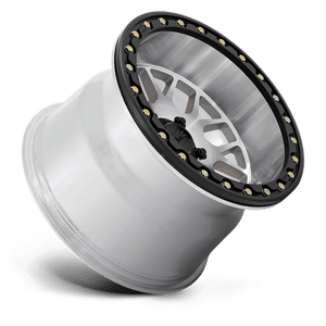 15X7 KMC Powersports KS235 GRENADE BEADLOCK MACHINED 4X156