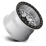 14X7 KMC Powersports KS235 GRENADE BEADLOCK MACHINED 4X156