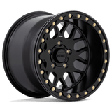 14X10 KMC Powersports KS235 GRENADE BEADLOCK SATIN BLACK 4X137