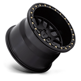 14X10 KMC Powersports KS235 GRENADE BEADLOCK SATIN BLACK 4X137