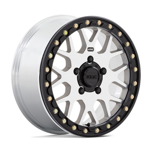 15X6 KMC Powersports KS235 GRENADE BEADLOCK MACHINED 5X114.3