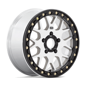 15X6 KMC Powersports KS235 GRENADE BEADLOCK MACHINED 5X114.3
