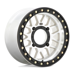 15X7 KMC Powersports KS235 GRENADE BEADLOCK MACHINED 4X110
