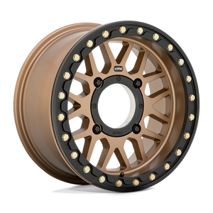 15X7 KMC Powersports KS235 GRENADE BEADLOCK SATIN BRONZE 4X156